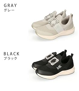 Amazon | MK ミッシェルクラン スリッポン レディース ビジュー